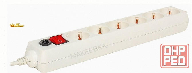 Сетевой Фильтр Buro 600sh-1.8-ups-w 1.8м (6 Розеток) Белый (коробка) - арт:5450 Макеевка - изображение 3