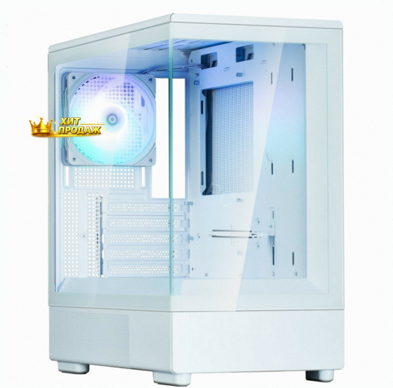 Корпус Minitower Zalman p10 White (matx, Window, 2x3.5", 3x2.5", 1xusb Type-c, 1xusb3.0, - арт:1292 Макеевка