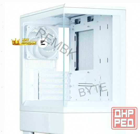 Корпус Minitower Zalman p10 White (matx, Window, 2x3.5", 3x2.5", 1xusb Type-c, 1xusb3.0, - арт:1292 Макеевка - изображение 3