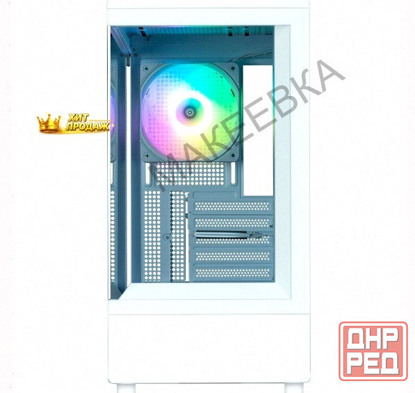 Корпус Minitower Zalman p10 White (matx, Window, 2x3.5", 3x2.5", 1xusb Type-c, 1xusb3.0, - арт:1292 Макеевка - изображение 4