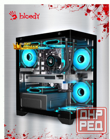 Компьютерный Корпус Matx Bloody bd-cc103 Черный (bd-cc103-bk) - арт:4618 Макеевка - изображение 1