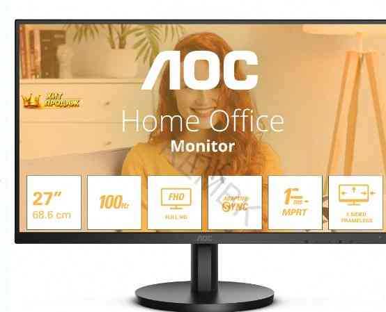 Монитор 27" Aoc 27b3hma2 100гц,*va, 1920х1080 - арт:4403 Макеевка