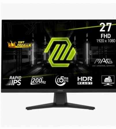 Игровой Монитор Msi 27" Mag 272f Black (9s6-3ce51t-007) - арт:2582 Макеевка