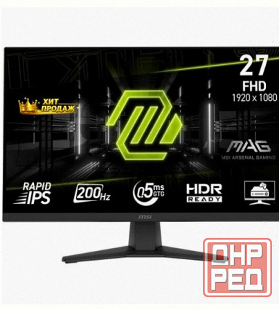 Игровой Монитор Msi 27" Mag 272f Black (9s6-3ce51t-007) - арт:2582 Макеевка - изображение 1