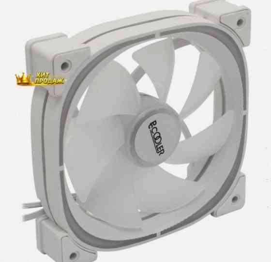 Вентилятор Pccooler ef120 Argb White 4pin Pwm + 3pin Argb, 600-1500 об/мин Retail - арт:2578 Макеевка