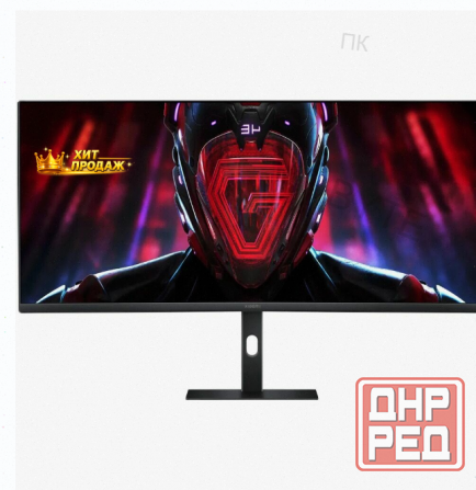 Игровой Монитор 34" Xiaomi Curved Gaming Monitor g34wqi 3440x1440, 180 гц, va (ela5454eu) - арт:3467 Макеевка - изображение 1