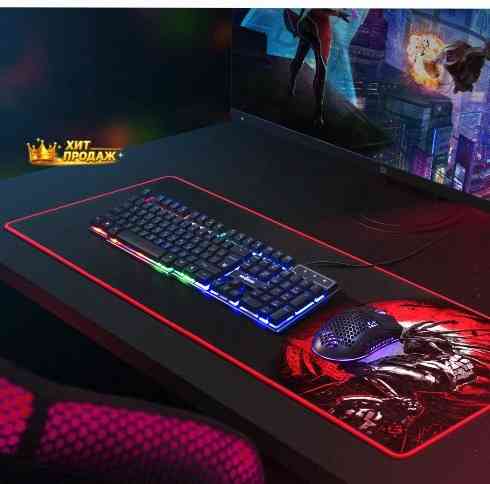 Игровой Коврик Для Компьютерной Мыши Defender Liberty 800х300х3мм - арт:4155 Макеевка