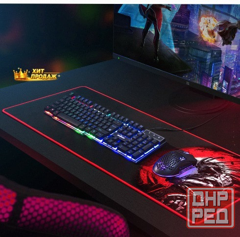 Игровой Коврик Для Компьютерной Мыши Defender Liberty 800х300х3мм - арт:4155 Макеевка - изображение 4