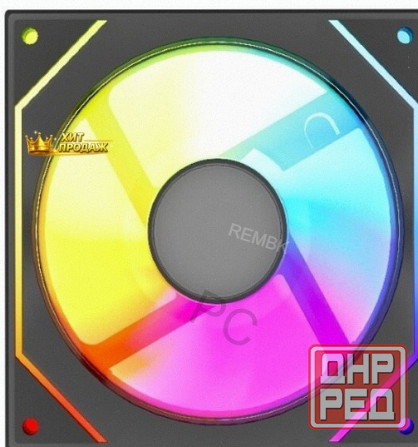 Вентилятор Powercase m52-12, Argb, Черный - арт:7530 Макеевка - изображение 2