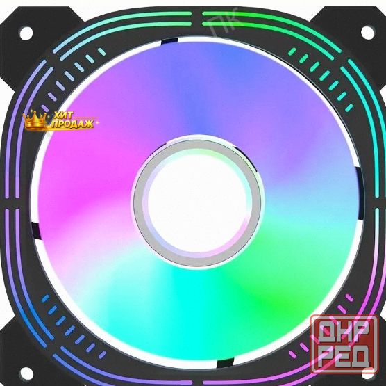Вентилятор Для Корпуса Formula Nulight 12bk Rgb 120х120x25 Черный 3-pin 4-pin (molex) 19. - арт:9186 Макеевка - изображение 1