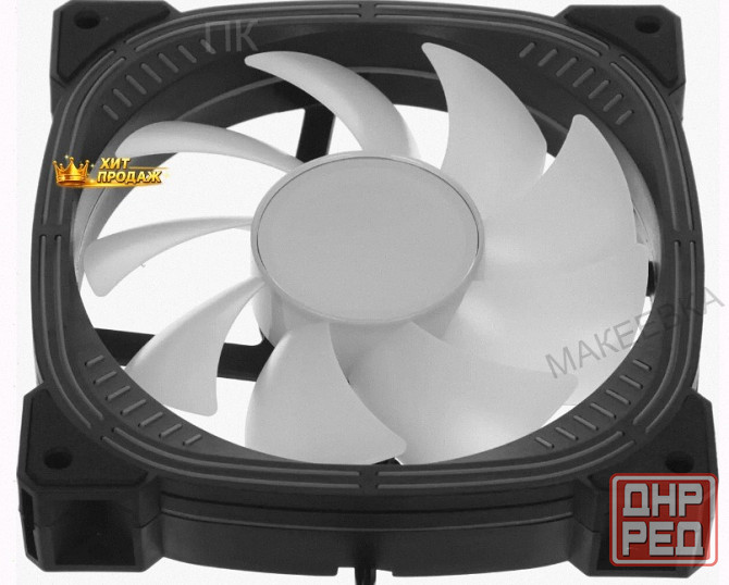 Вентилятор Для Корпуса Formula Nulight 12bk Rgb 120х120x25 Черный 3-pin 4-pin (molex) 19. - арт:9186 Макеевка - изображение 4