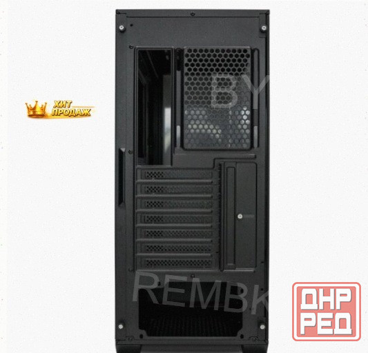 Корпус Xastra q600-0f, Midi-tower, Atx, Черный - арт:9699 Макеевка - изображение 4