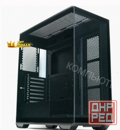 Корпус Xastra q600-0f, Midi-tower, Atx, Черный - арт:9699 Макеевка - изображение 3
