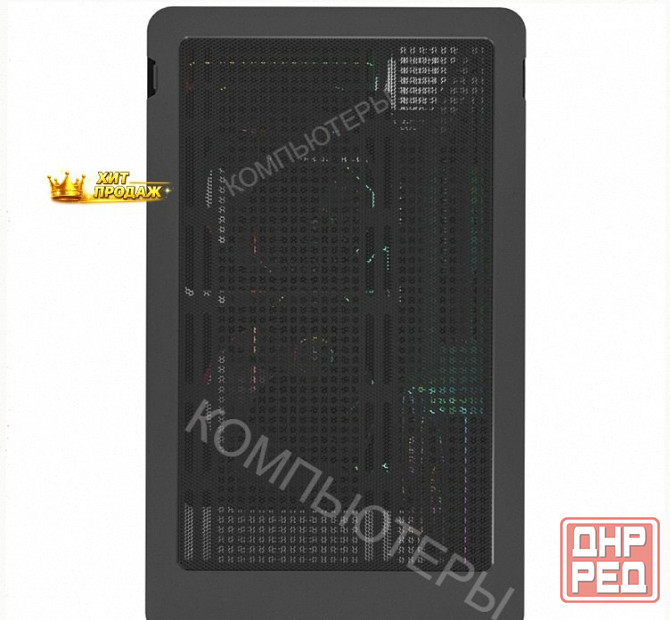 Корпус Formula Crystal u1m Cosmic Черный Без бп Matx 1xusb3.0 Audio Bott Psu - арт:7687 Макеевка - изображение 3
