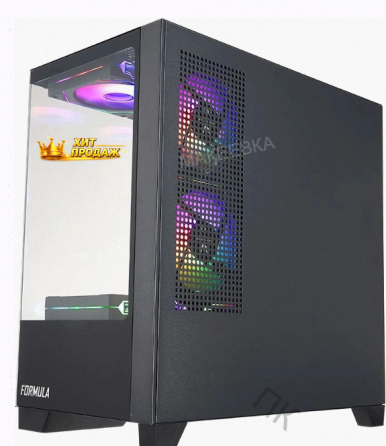 Корпус Matx Formula Crystal z1m, Mini-tower, Без бп, Черный [cristal z1m] - арт:4426 Макеевка