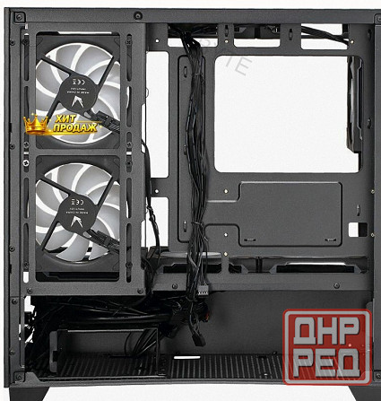 Корпус Matx Formula Crystal z1m, Mini-tower, Без бп, Черный [cristal z1m] - арт:4426 Макеевка - изображение 4