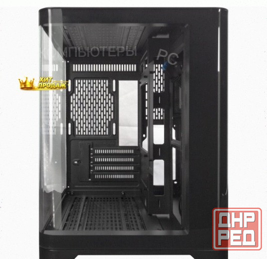 Корпус 1stplayer Uview uv5 Black (uv5-bk) / Matx - арт:1168 Макеевка - изображение 3