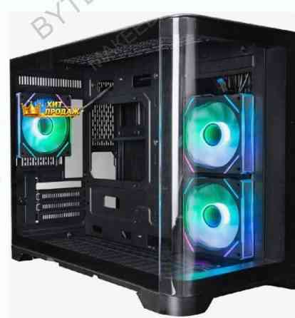 Корпус 1stplayer Uview uv6 Argb, Черный (uv6-bk-2fc7r-1fc7) - арт:3307 Макеевка