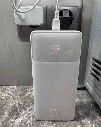 Power Bank Baseus 20000 мАч, 15 Вт, внешний аккумулятор, портативное зарядное, зарядка Донецк