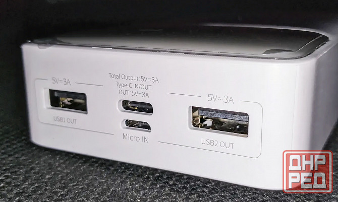 Power Bank Baseus 20000 мАч, 15 Вт, внешний аккумулятор, портативное зарядное, зарядка Донецк - изображение 4