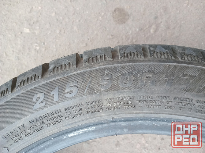 Продаю один скат 215 50 17,зимняя Донецк - изображение 2