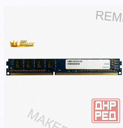Оперативная Память Dimm Ddr3 Apacer 4gb 1600mhz (au04gfa60catbgl) б/у - арт:2642 Донецк - изображение 1