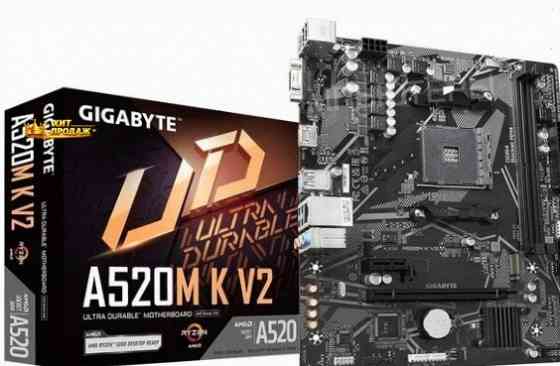 Материнская Плата Gigabyte a520m k v2 /(v1.1) Soc-am4 Amd a520 2xddr4 Matx ac`97 8ch(7.1) - арт:2996 Донецк