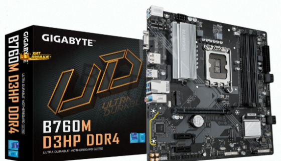 Материнская Плата Gigabyte (b760m d3hp Ddr4) - арт:4204 Донецк