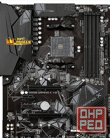 Материнская Плата Gigabyte b550 Gaming x v2 (v1.3/v1.4) Soc-am4 Amd b550 4xddr4 Atx ac`97 - арт:1335 Донецк - изображение 3