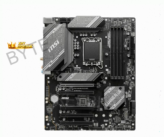Материнская Плата Msi b760 s1700 Atx b760 Gaming Plus Wifi Lga 1700 - арт:8951 Донецк