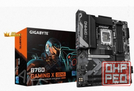 Материнская Плата Gigabyte b760 Gaming x Gen5 (lga1700, Atx) - арт:1012 Донецк - изображение 1