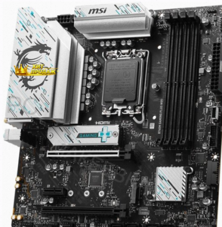Материнская Плата Msi b760m Gaming Plus Wifi (lga1700, Matx) - арт:6273 Донецк