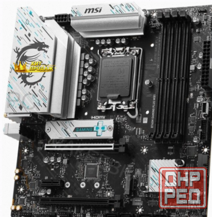 Материнская Плата Msi b760m Gaming Plus Wifi (lga1700, Matx) - арт:6273 Донецк - изображение 2