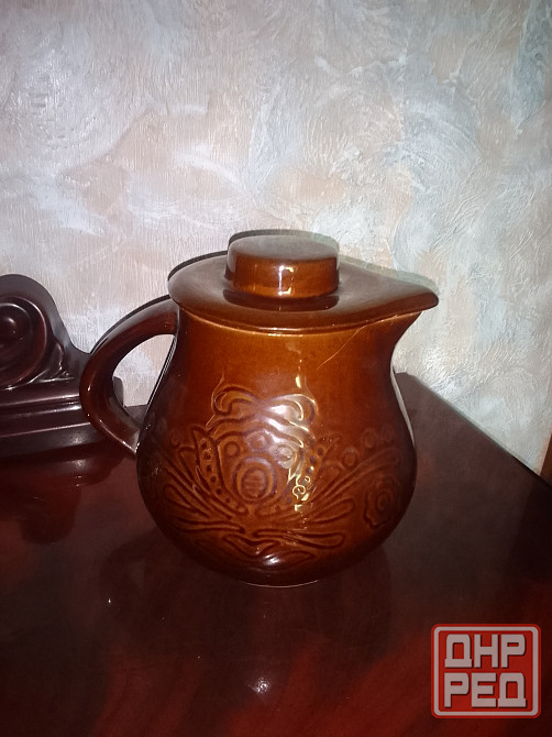 кувшин керамический с крышкой Донецк - изображение 1
