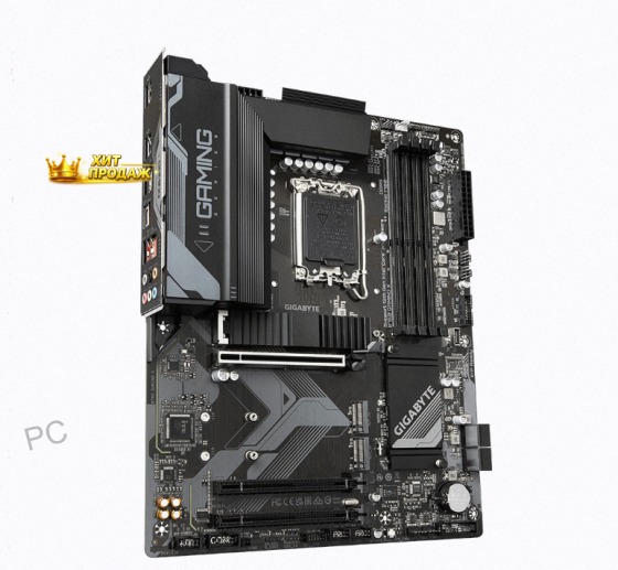 Материнская Плата Gigabyte b760 Gaming x (lga1700/b760/4xddr5/3xpci-ex16/3xm.2/sb7.1/glan - арт:9061 Донецк