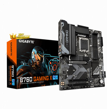 Материнская Плата Gigabyte b760 Gaming x (lga1700/b760/4xddr5/3xpci-ex16/3xm.2/sb7.1/glan - арт:9061 Донецк