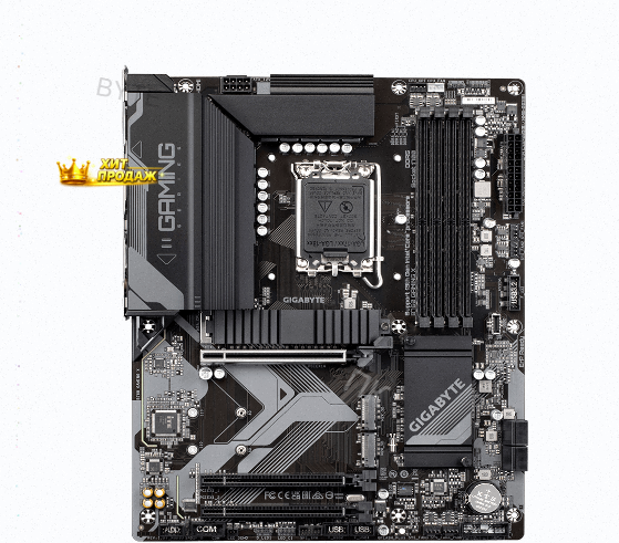 Материнская Плата Gigabyte b760 Gaming x (lga1700/b760/4xddr5/3xpci-ex16/3xm.2/sb7.1/glan - арт:9061 Донецк