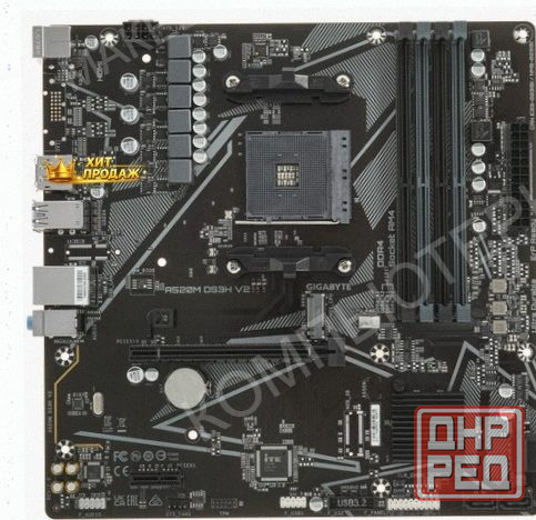 Материнская Плата Gigabyte a520m ds3h v2 - арт:1147 Донецк - изображение 1