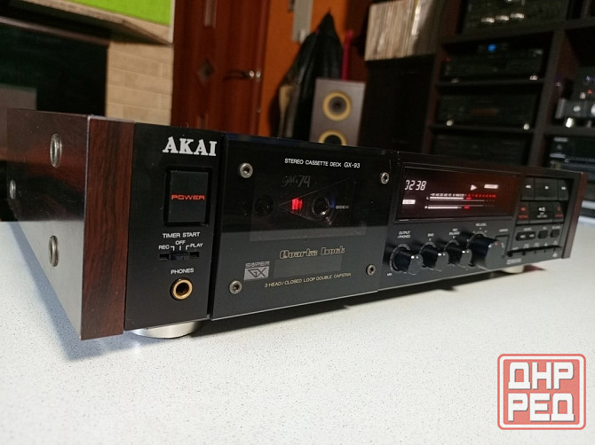 Кассетный магнитофон "Akai"-GX-93 Донецк - изображение 1