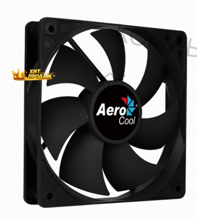 Вентилятор Для Компьютерного Корпуса 120мм Aerocool Force 12 Black - арт:1321 Донецк