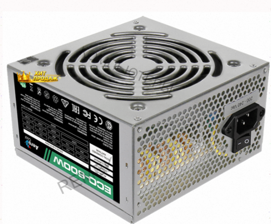 Блок Питания Aerocool Eco-500w - арт:2163 Донецк