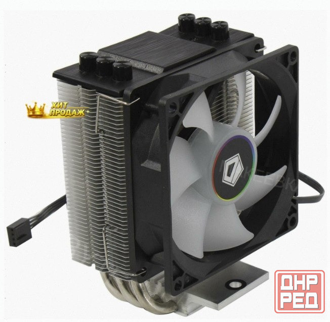 Кулер id-cooling se-903-xt (tdp 130w, al-cu 92mm, 500-2200rpm, 14-25.8dba, 45.8cfm, 4pin - арт:1988 Донецк - изображение 1