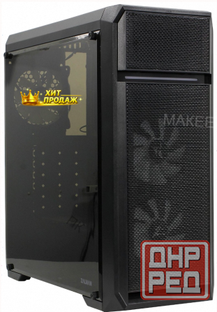 Корпус Zalman n5 of, Atx, Black, Window - арт:4659 Донецк - изображение 1