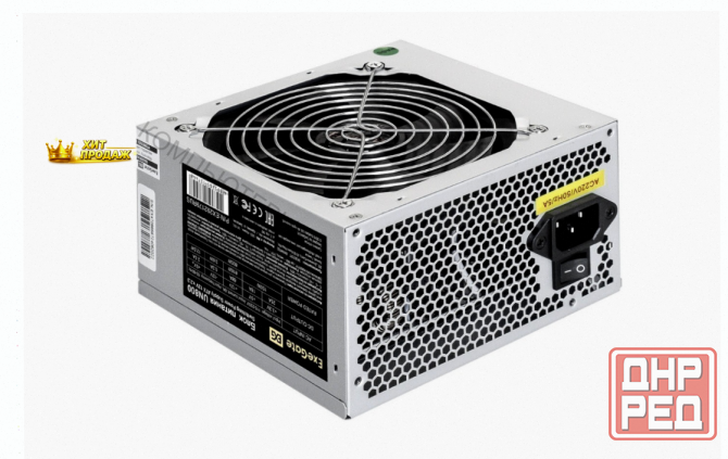 Блок Питания 800w Exegate un800 (ex292179rus) Oem - арт:6679 Донецк - изображение 1