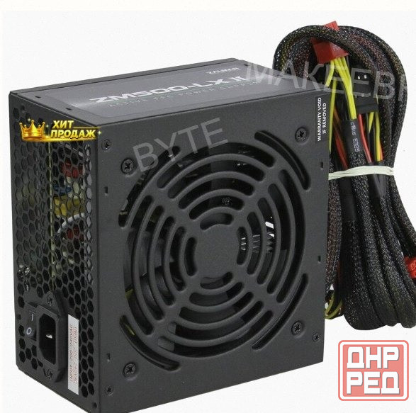 Блок Питания Zalman zm500-lxii 500w Черный - арт:1121 Донецк - изображение 1