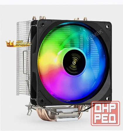Кулер Exegate Wizard Exx400v2-pwm.frgb (al+cu, 4 Тепл.трубки, Lga775/1150/1151/1155/1156/ - арт:5656 Донецк - изображение 1