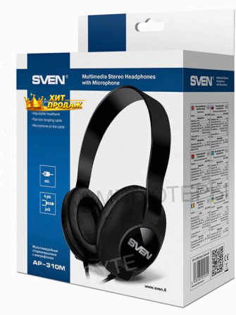 Наушники Sven ap-310m, Black - арт:3375 Донецк