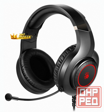 Гарнитура Игровая a4tech Bloody g220s, Черный (g220s Usb/ Black) - арт:9952 Донецк - изображение 1