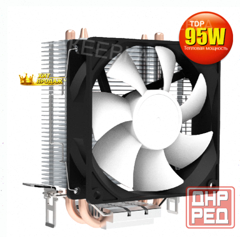 Кулер Для Процессора Detech dt-s90f ( Tdp: 95w) - арт:6859 Донецк - изображение 1
