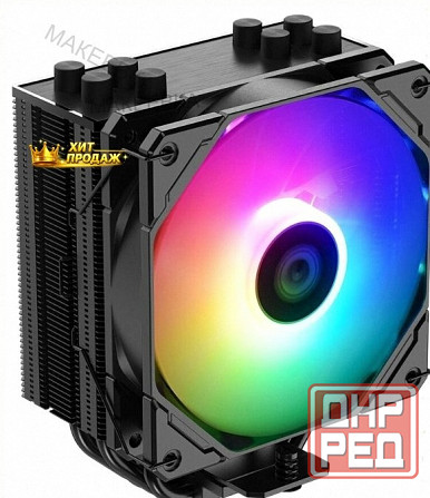Кулер Для Процессора id-cooling se-224-xts Argb, Чeрный - арт:7777 Донецк - изображение 1